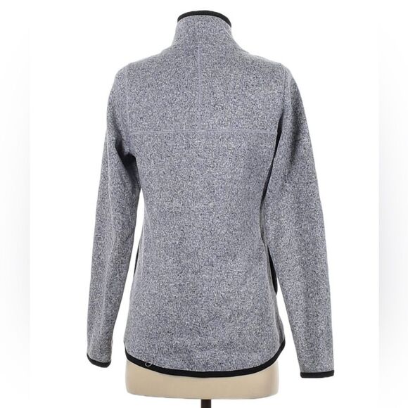 NIKE TECH Fleece Full Zip Up Summit Jacket Women’s Heather Gray Size Small - Picture 3 of 4